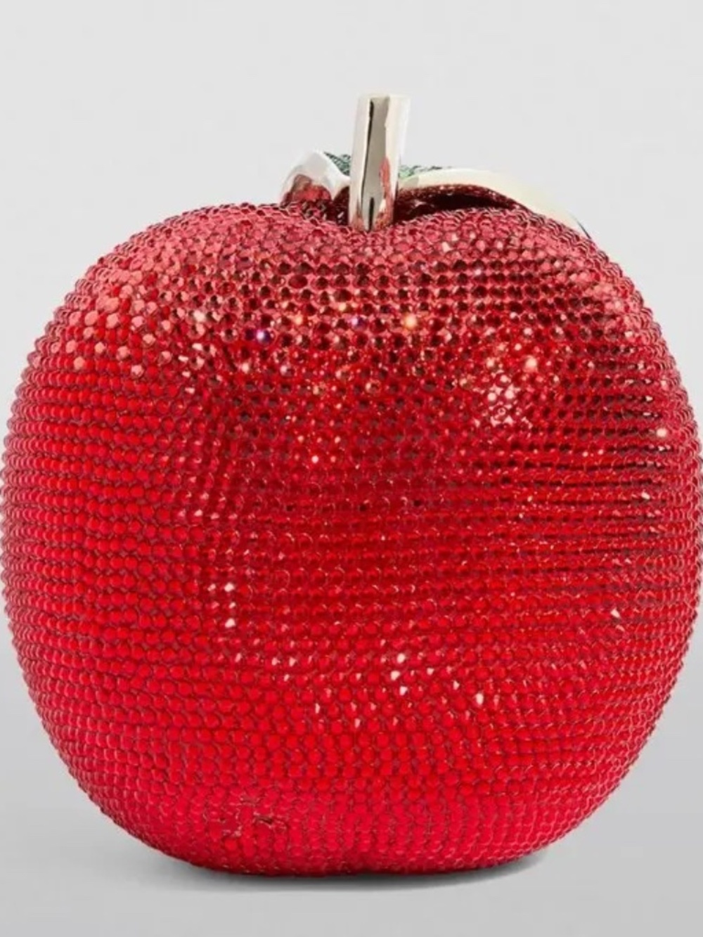 Judith Leiber Apple Clutch Bag Minaudiere - Picture 3 of 9